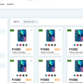 Mẫu website bán điện thoại