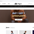 Mẫu website bán quần áo