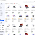 Mẫu website bán máy tính 2