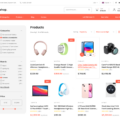 Mẫu website bán linh kiện điện tử