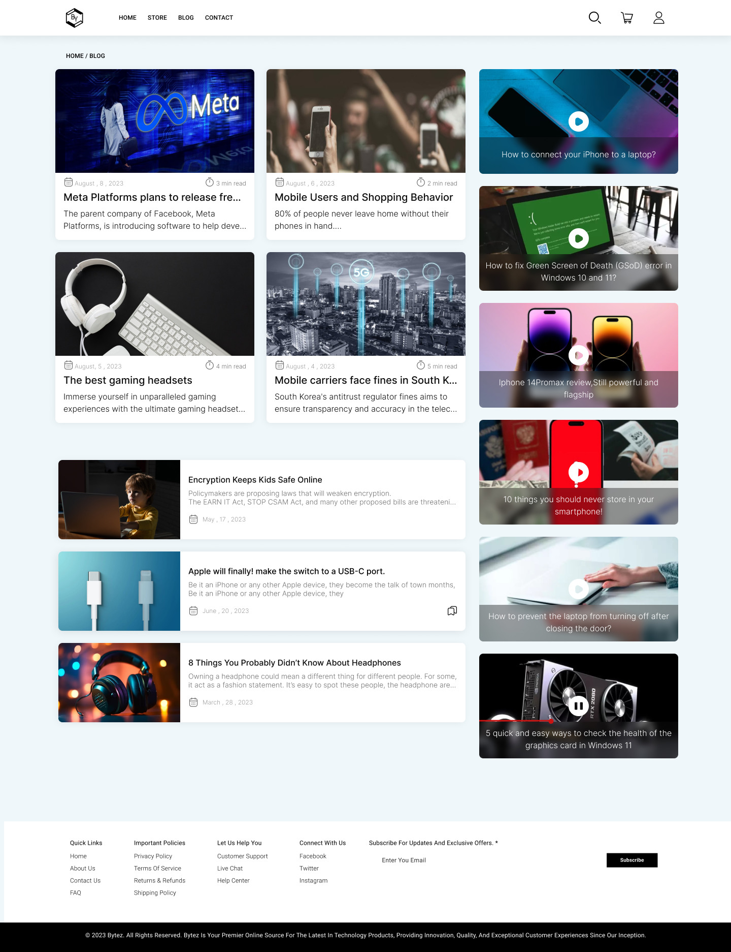 Trang Blog
